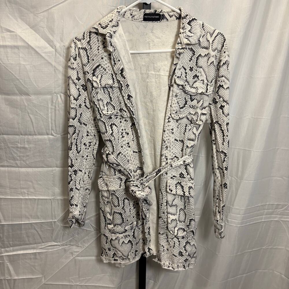 Snake Skin Print Jacket
